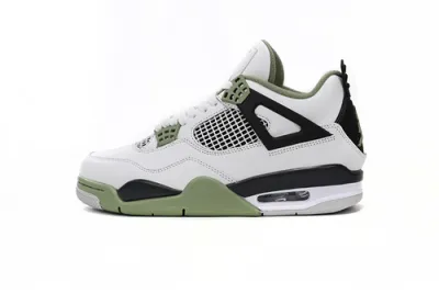 Wmns Air Jordan 4 Retro Seafoam AQ9129-103 01