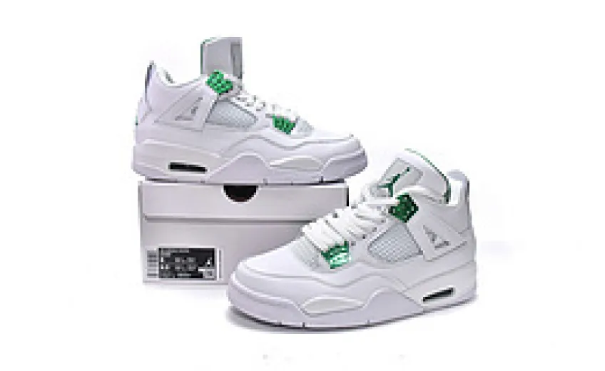 Metallic Green Jordan 4