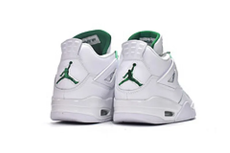Metallic Jordan 4 Green