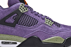 fake jordan 4 retro canyon purple