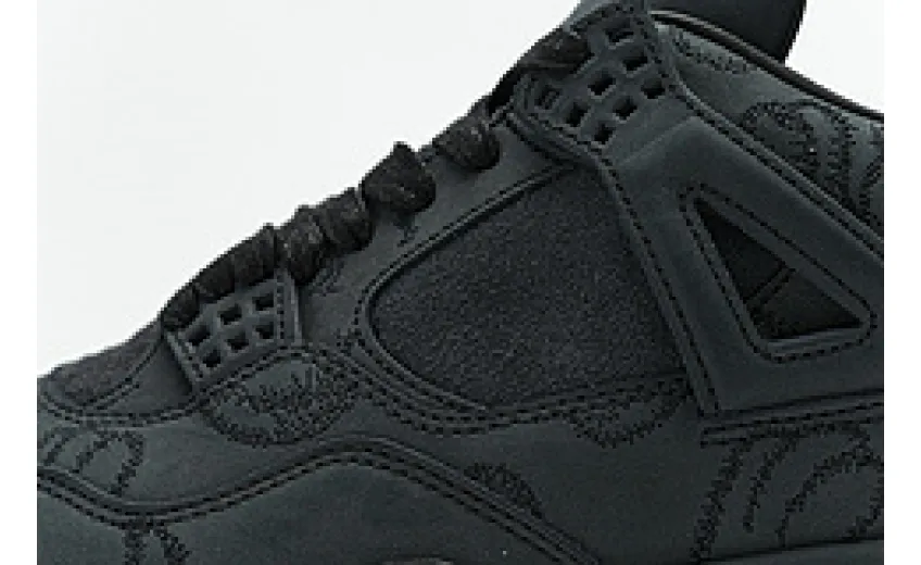 fake air jordan 4 black kaws
