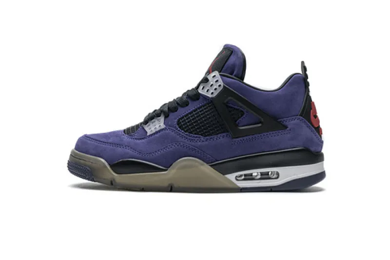 fake jordan 4 travis scott purple