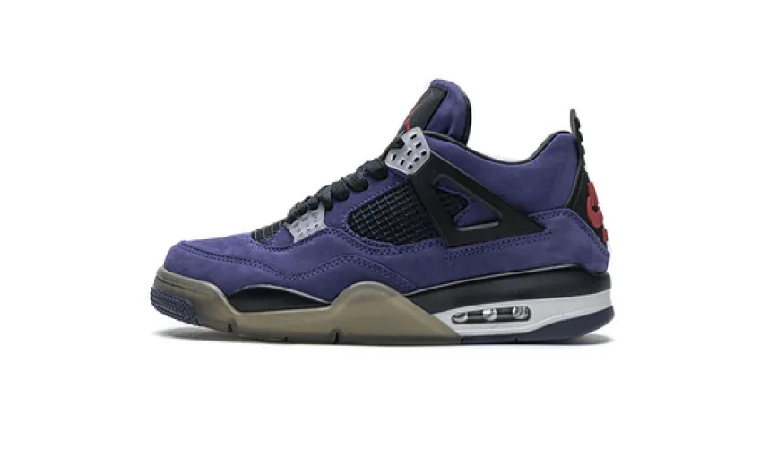 fake jordan 4 travis scott purple