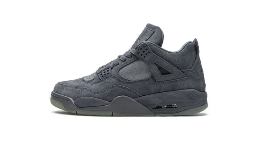 fake grey jordan 4 kaws