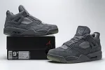air jordan 4 cool grey kaws replica