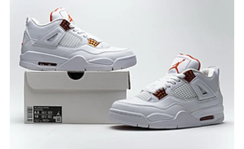 jordan 4 retro metallic orange replica