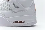 jordan 4 metallic orange reps
