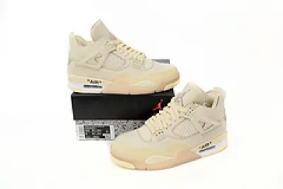 Air Jordan 4 Retro Off-White Sail CV9388-100 02