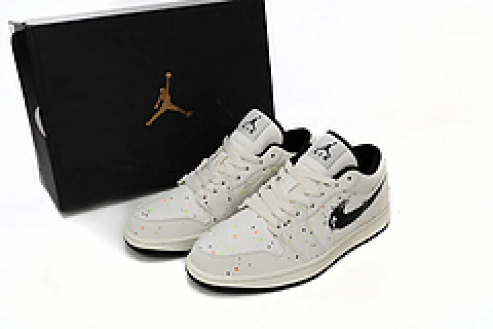 paint splatter jordan 1 reps