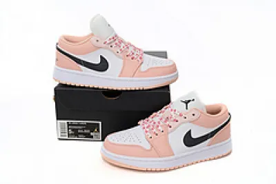 Jordan 1 Low Light Arctic Orange Pink 553560-800 02