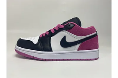 Jordan 1 Low Black Active Fuchsia CK3022-005 01
