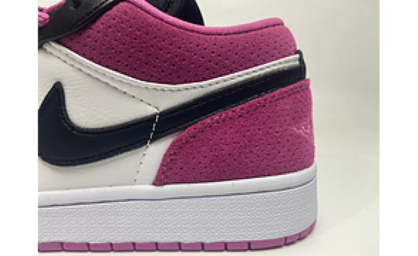 Jordan 1 Low Black Active Fuchsia CK3022-005