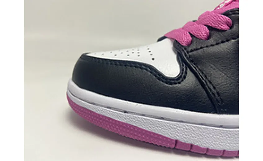 Jordan 1 Low Black Active Fuchsia CK3022-005