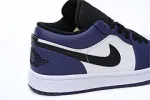 fake purple and white jordan 1