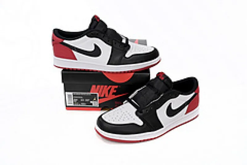 air jordan 1 low black toe reps