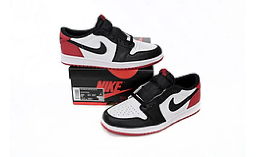 air jordan 1 low black toe reps