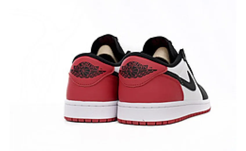 jordan 1 black toe low replica