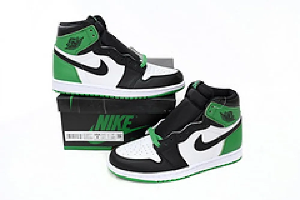 fake lucky green jordan 1