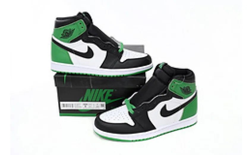 fake lucky green jordan 1