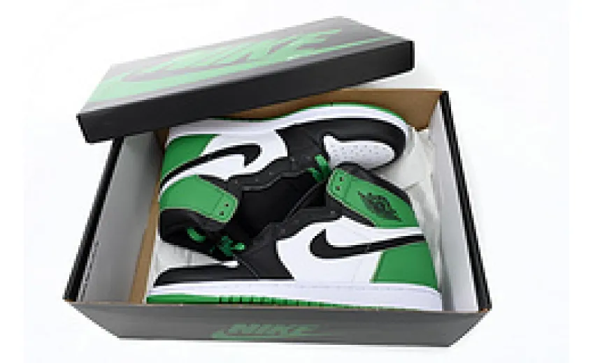 jordan 1 high lucky green replica
