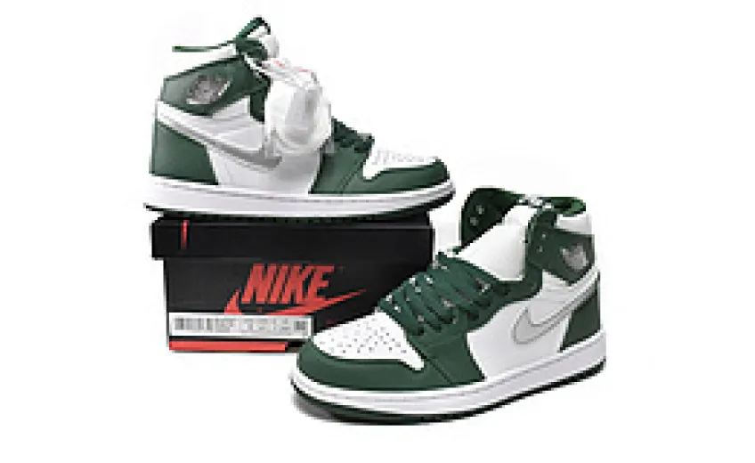 fake air jordan 1 green gorge