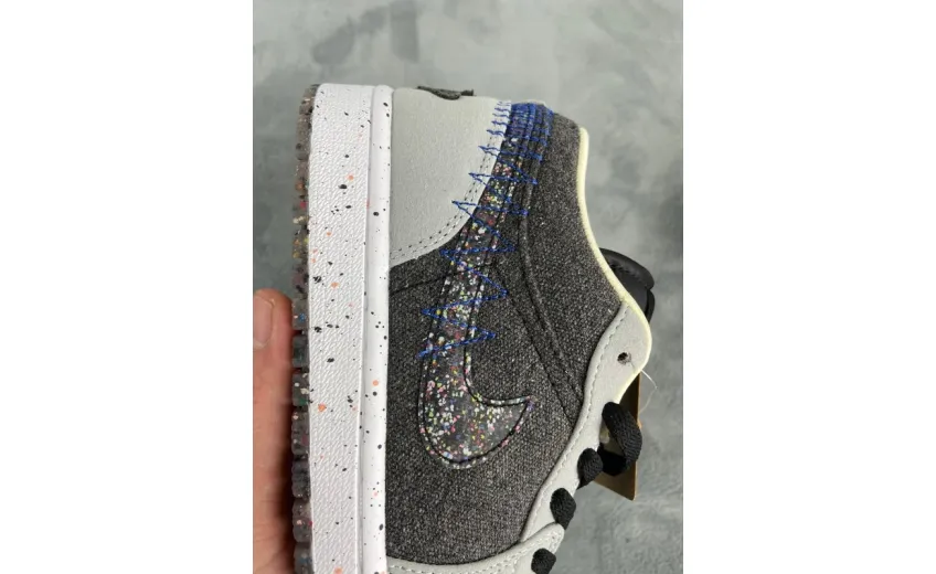 jordan 1 low se crater black grey reps