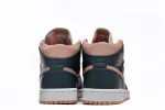 fake jordan 1 mid dark teal green