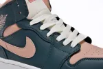 dark teal green jordan 1 replica