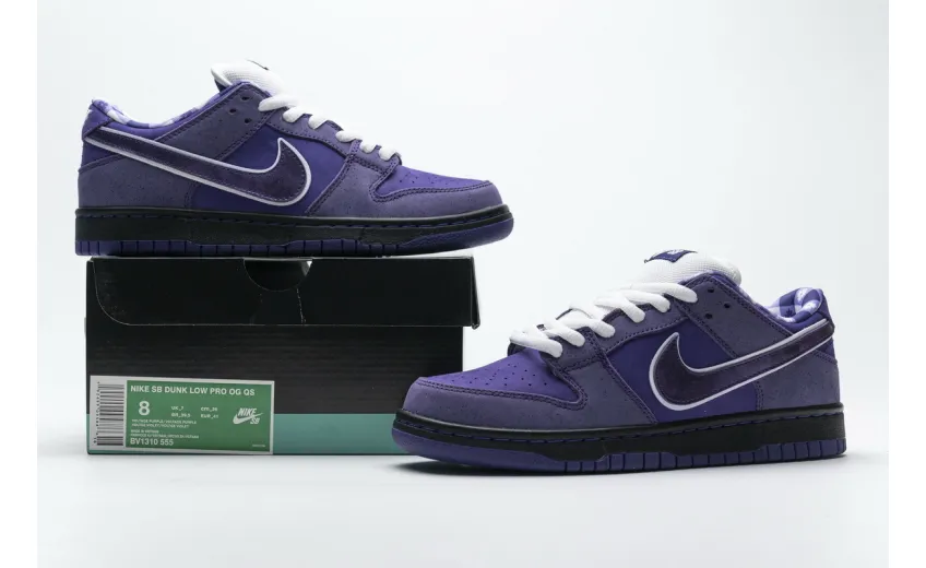 purple lobster dunks reps