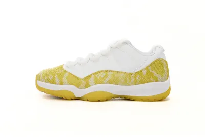 Jordan 11 Retro Low Yellow Snakeskin (Women's) AH7860-107 01