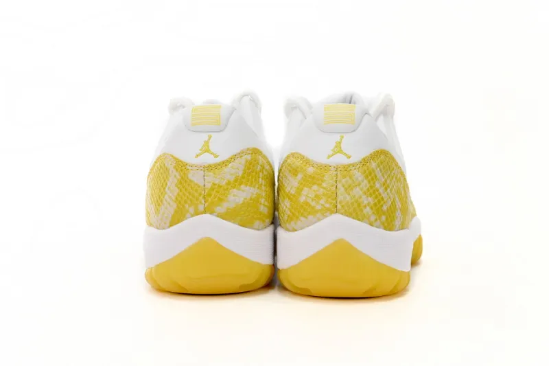 fake yellow snakeskin jordan 11
