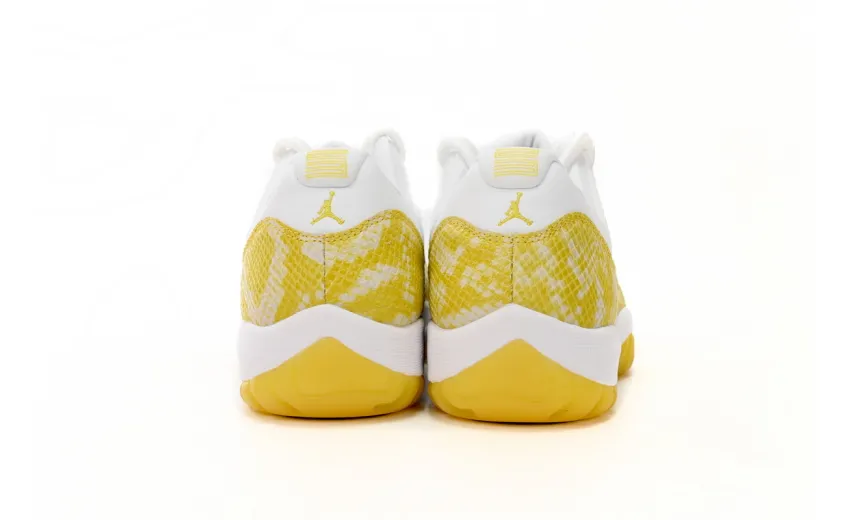 fake yellow snakeskin jordan 11