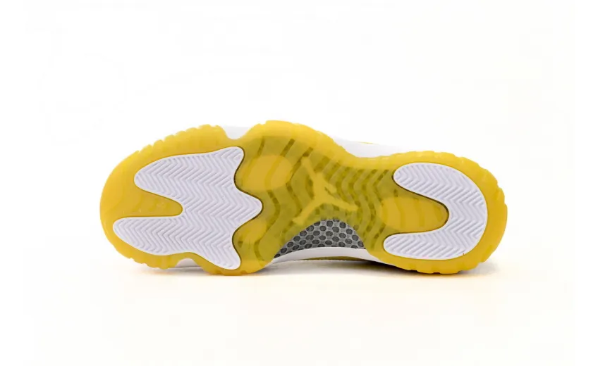 air jordan 11 low yellow snakeskin reps