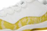 jordan 11 snakeskin yellow replica