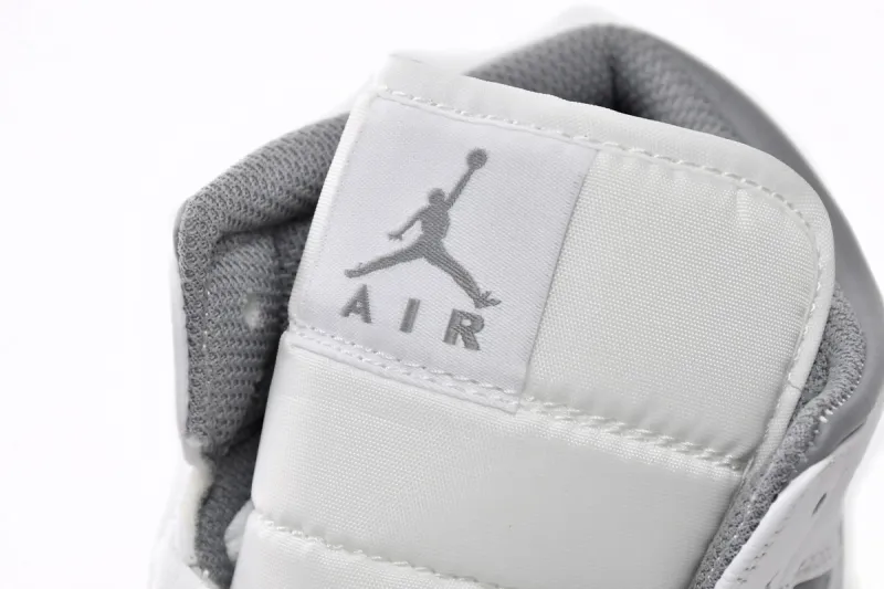 fake jordan 1 mid neutral grey