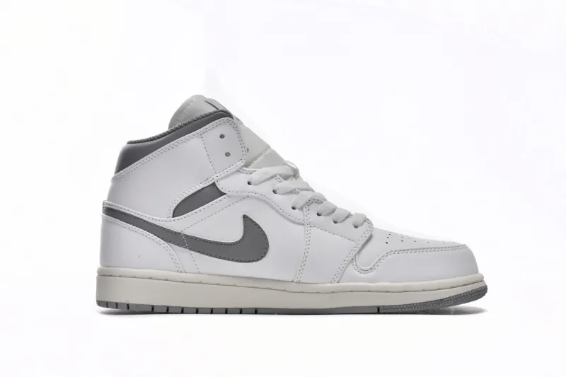 air jordan 1 neutral grey mid reps