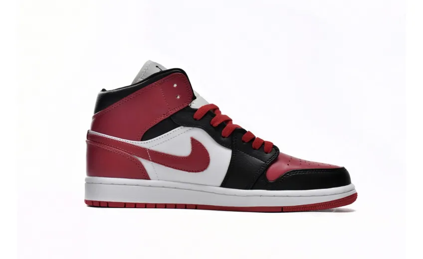 fake jordan 1 mid bred