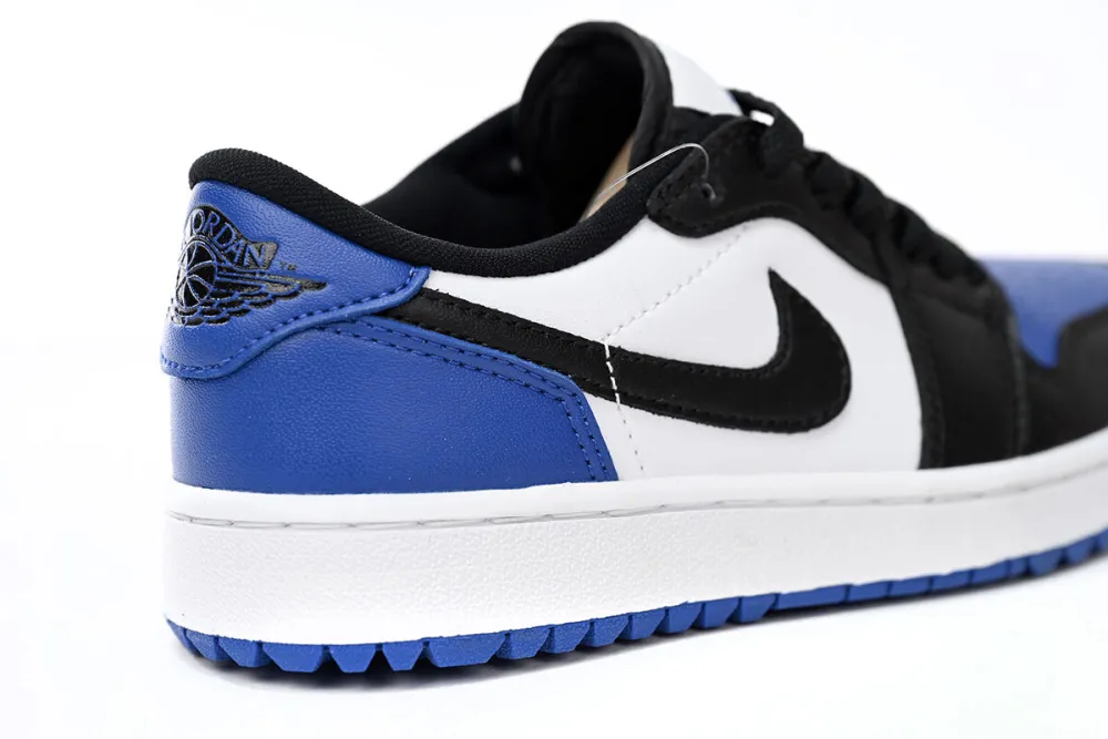 fake air jordan 1 golf royal toe