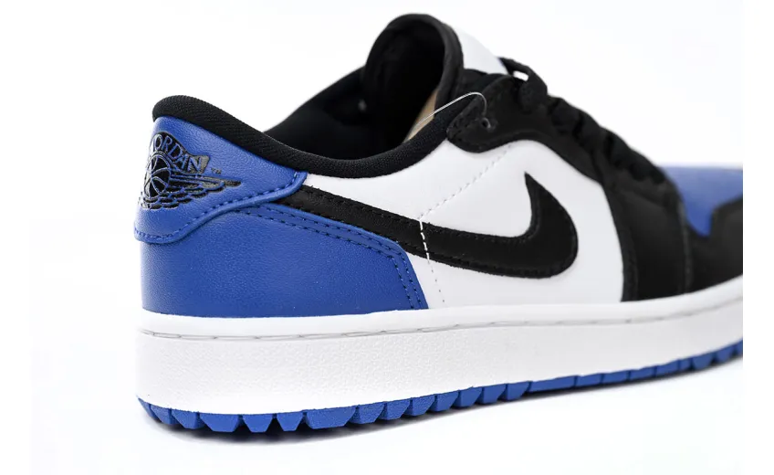 fake air jordan 1 golf royal toe