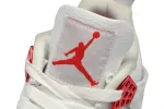 red metallic jordan 4 reps