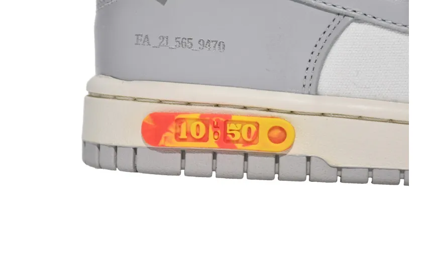 dunk low off white lot 10 reps