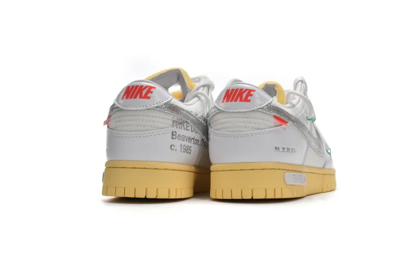 off white lot 1 dunk replica
