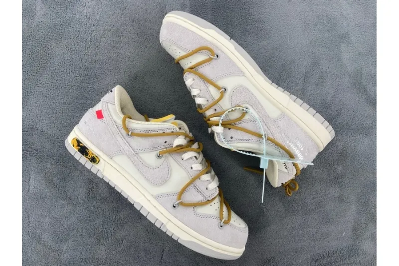 fake dunk low off white 37