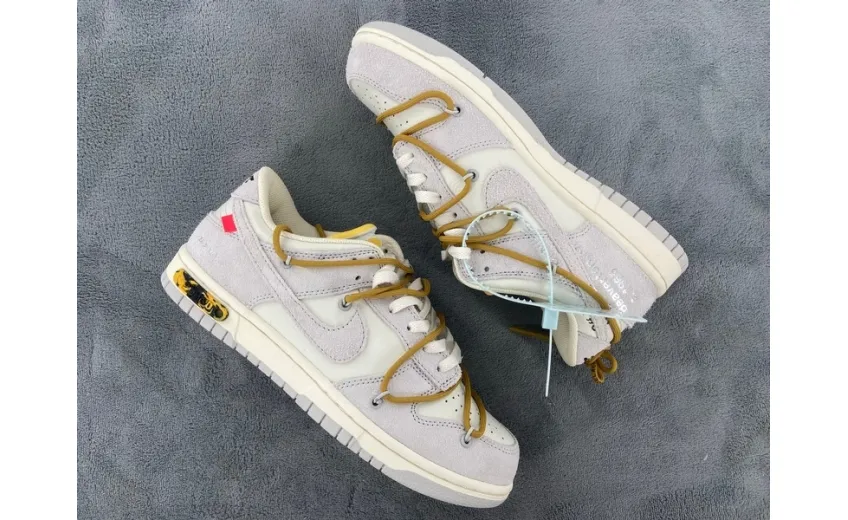 fake dunk low off white 37