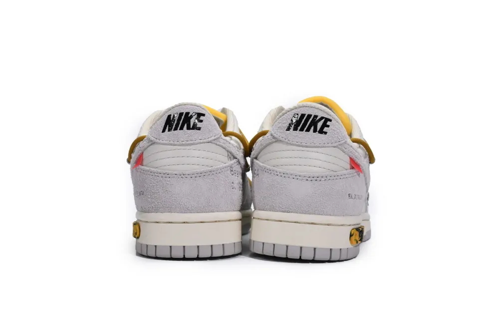 dunk low off white lot 37 reps