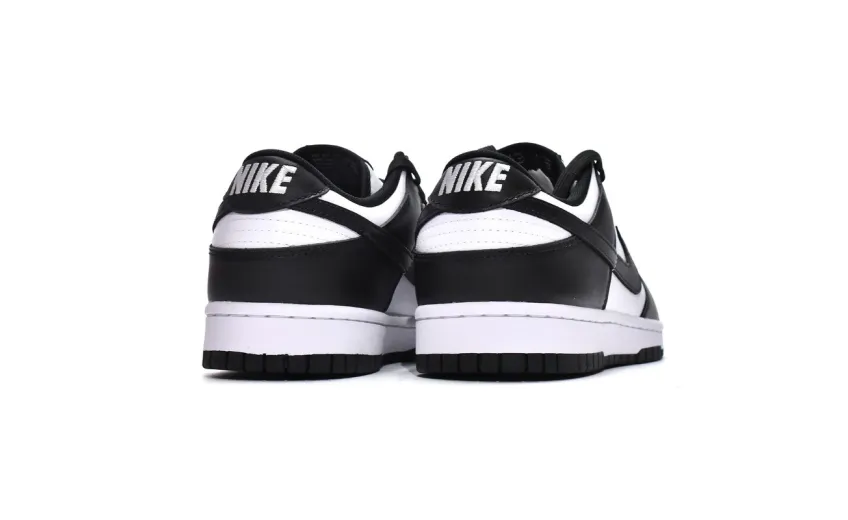 fake black and white dunks