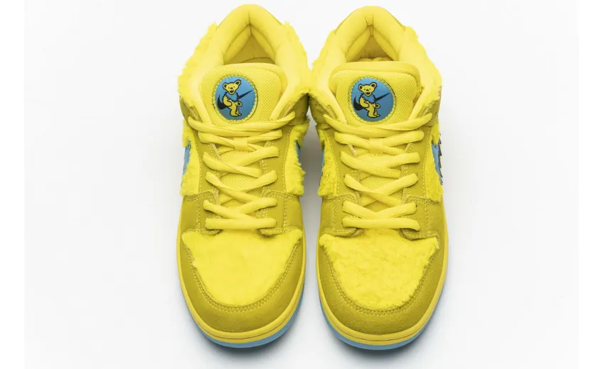 grateful dead yellow dunk reps