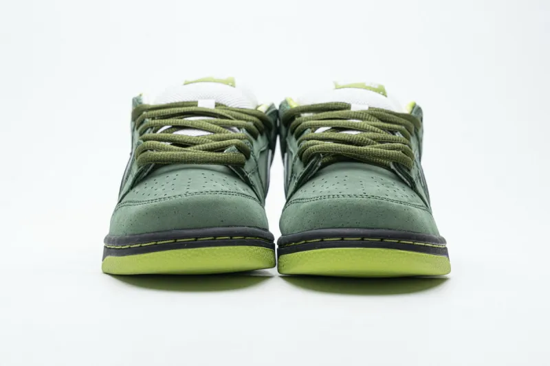 fake dunk low green lobster