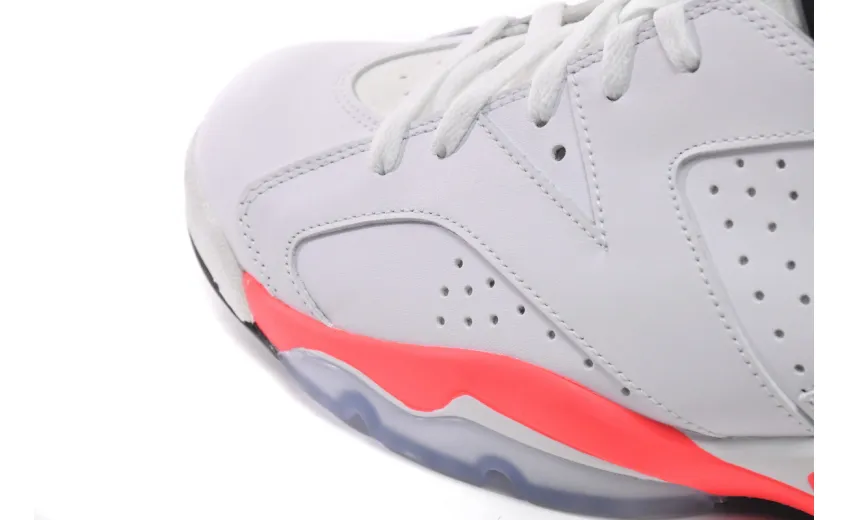 fake infrared jordan 6 white