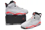 white and infrared jordan 6 reps